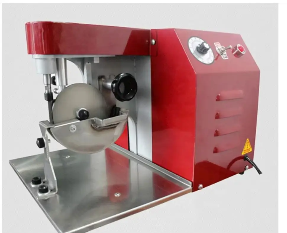 Semi Automatic Unilateral Oil Edge Embossing Machine for Leather Goods Tagging Luggage Wallets Shoe Dyeing