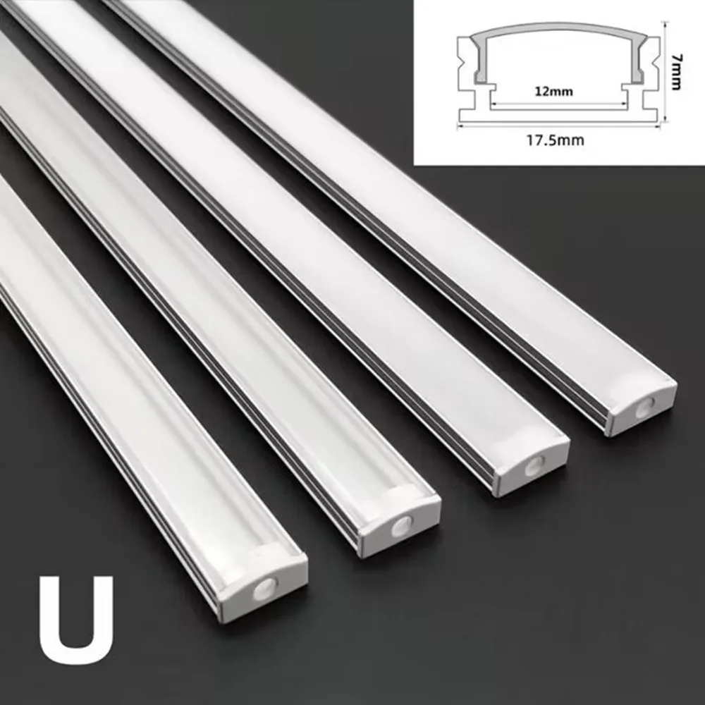 1-30pcs led strip lamp cabinet lamp kitchen cabinet lamp is applicable to 8-12mm 5730/5050/2835 led angle aluminum slot bracket