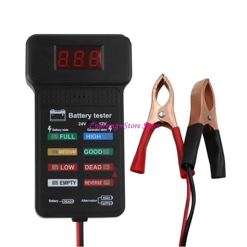 

G6DA Professional 12/24V Анализаторы аккумуляторов Высокие измерения измерения Многофункциональная батарея транспортных средств
