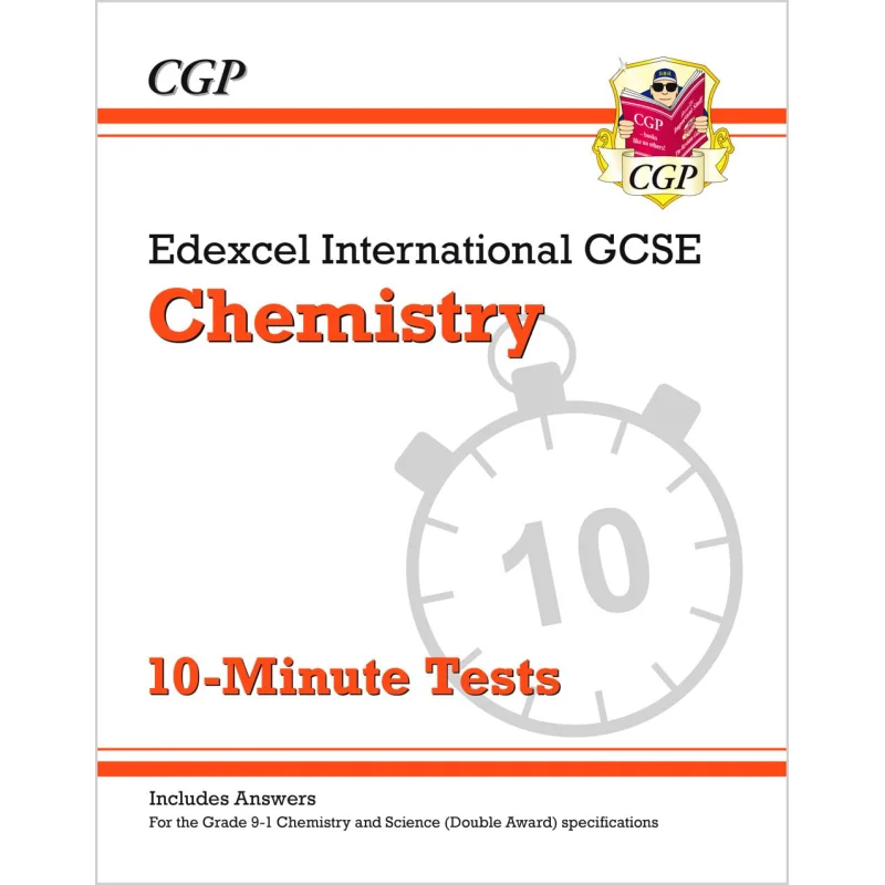 

Edexcel International GCSE Химия 10-минутные тесты с ответами CGP Книги Координация Групповые публикации 9781789080865 Книга
