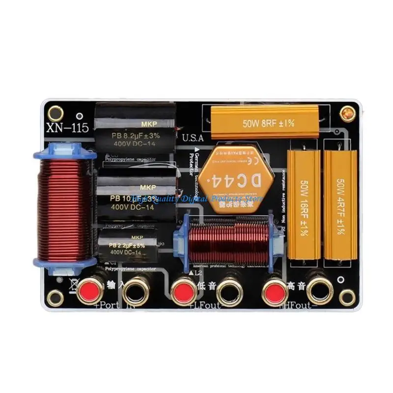 

U2JE Professional 550w High Power 2Channel Crossover Divider for High Power Sound