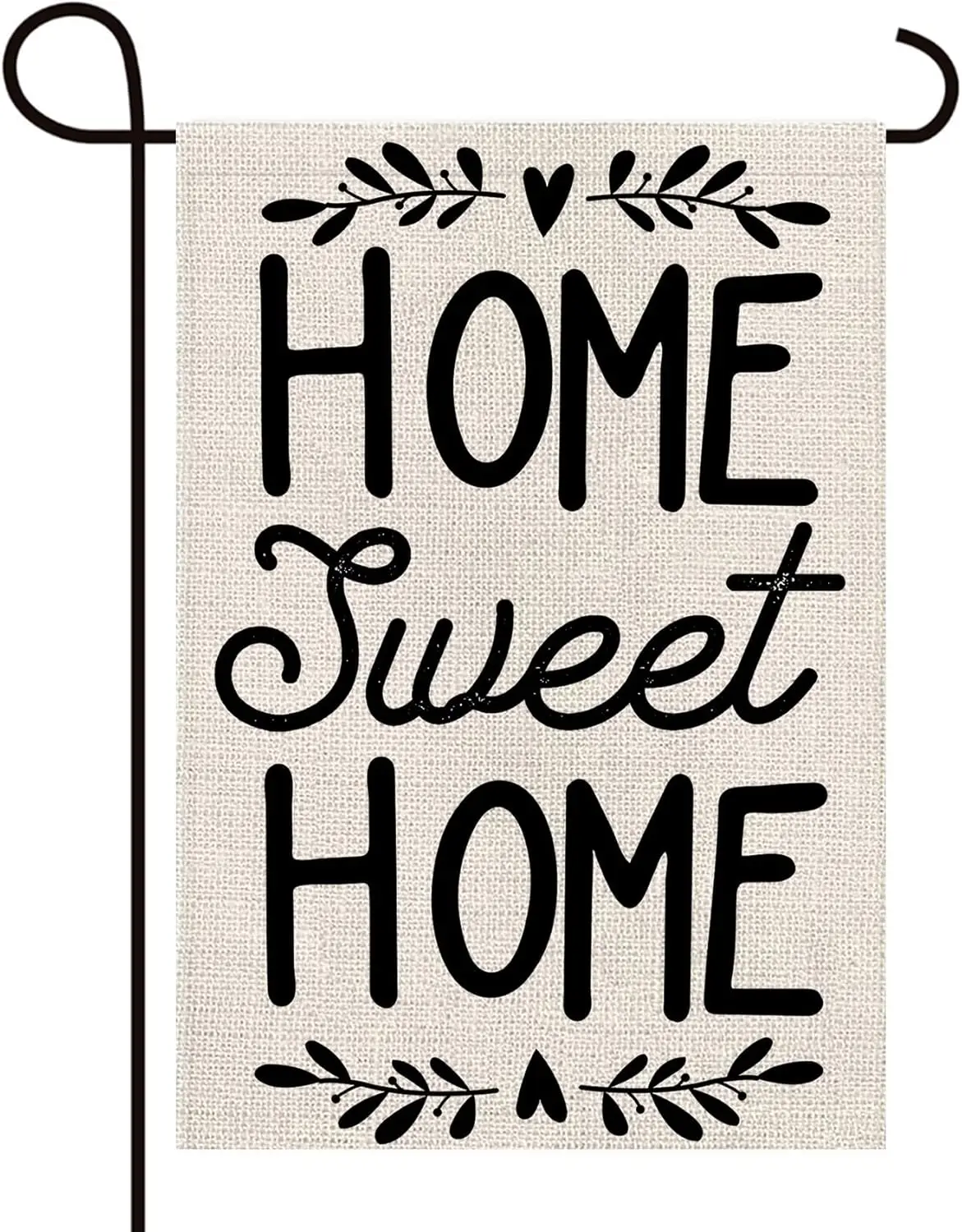 Texupday Home Sweet Home Double Sided Vertical Burlap Garden Flag Daily Seasonal Rustic Farmhouse Holiday Party Outdoor Yard PPZ