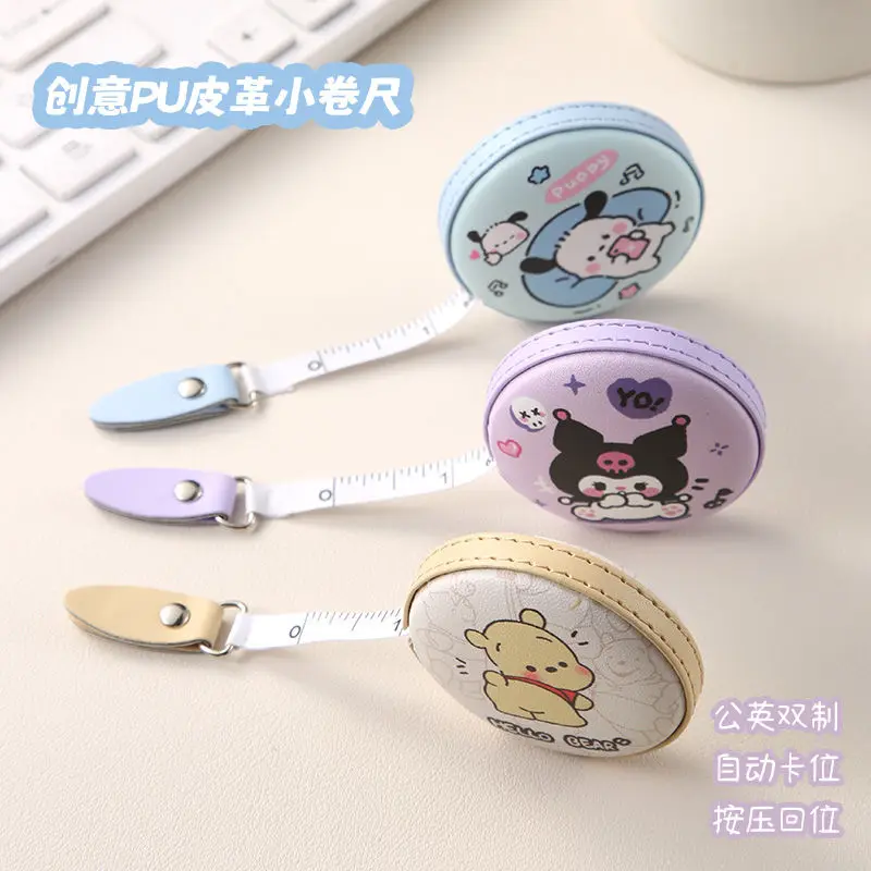 

kuromi pochacco children's cartoon cute creative personality high appearance multifunctional 2m long portable mini tape measure