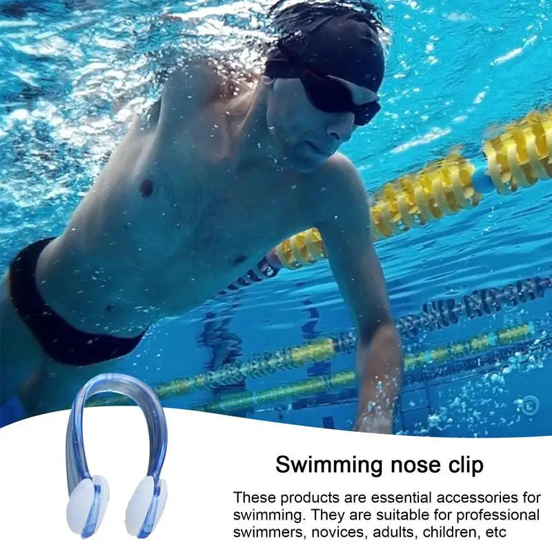 Nasen clip zum Schwimmen Schwimmen Nasen clip Nasen schutz Weiche Silikon Latex Nasen stecker für Kinder und Erwachsene