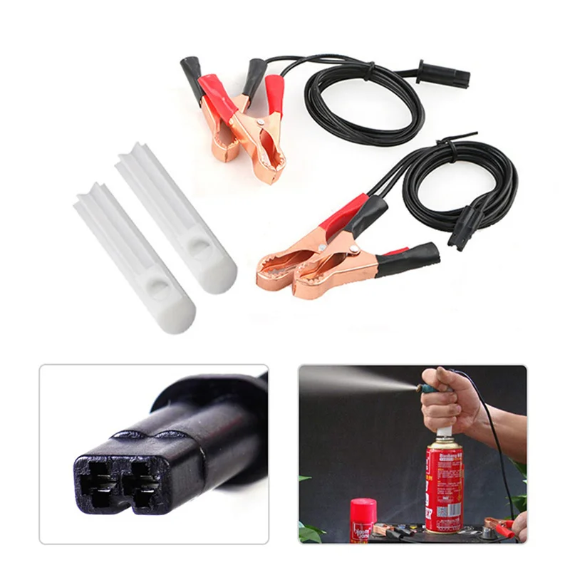 Auto Car Fuel Cleaning Injector Flush Cleaner Wash Adapter Cleaning Tool Set Nozzle DIY Kit Cleaning Tool Kit Set Car Wash Tool