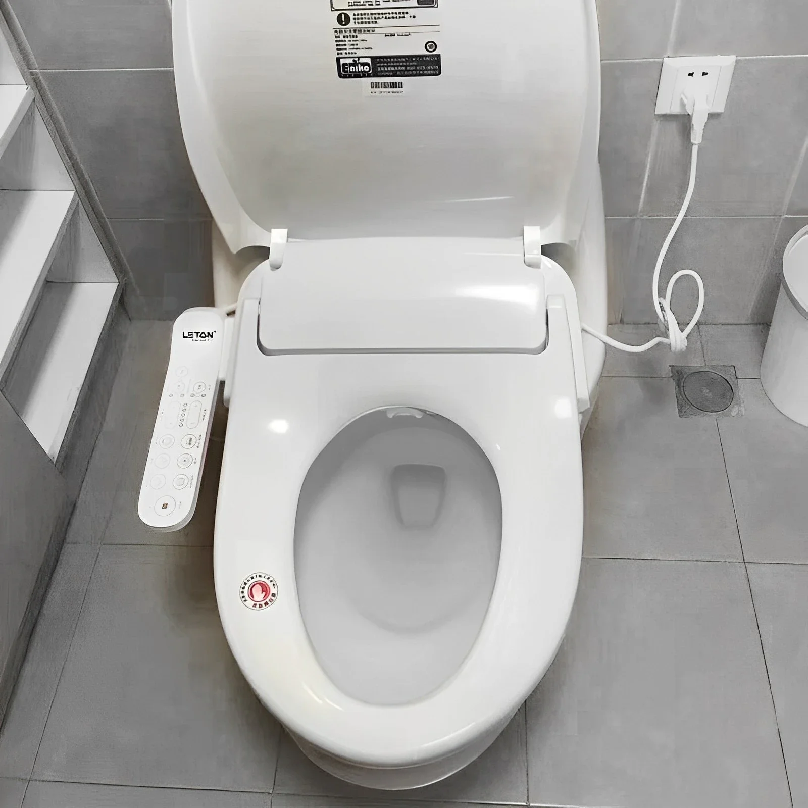 National Customization Bidet Toilet Seat Automatic Open And Close Children Function Smart Toilet Seats Cover With Remote