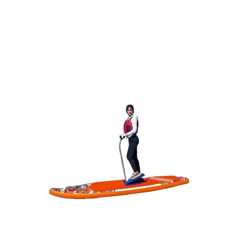 Water Skiing, Water Riding, Inflatable SUP with Pedals, Pedal Boat, Pedal SUP