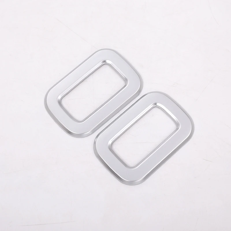 2 Pcs ABS Chrome Rear Trunk Hook Frame Cover Trim For Land Rover Discovery 5 LR5 2017 Car Accessories