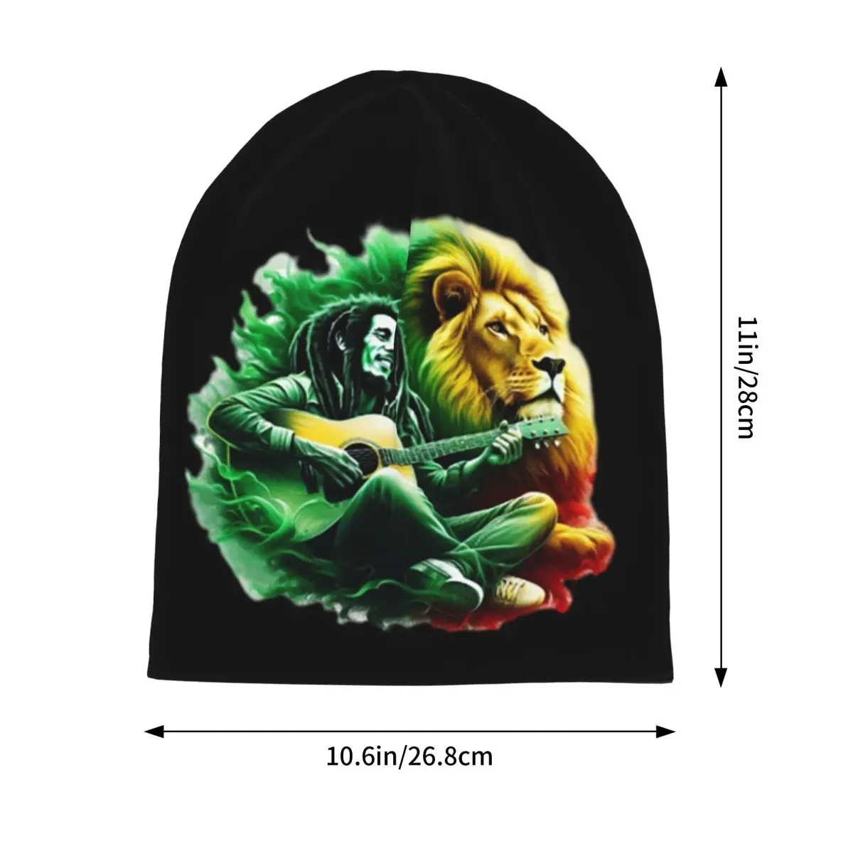 بوب مارلي وان لوف قبعة محبوكة دافئة الهيب هوب بونيه قبعة الخريف الشتاء في الهواء الطلق بيني القبعات للجنسين الكبار