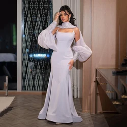 Thinyfull 2025 Mermaid Prom Evening Dresses Saudi Arabia Beadings 2 Pieces Party Dress Sexy Night Cocktail Prom Gowns Customized