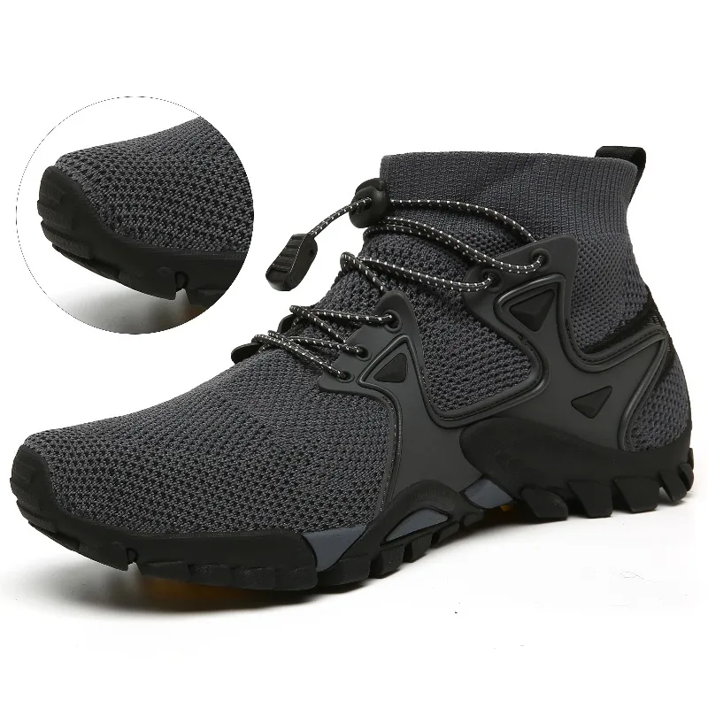 

Hiking Shoes Men Lightweight Anti-slip Mountain Climbing Outdoor Casual Shoes Men Wear-resistant Breathable Casual Shoes Men