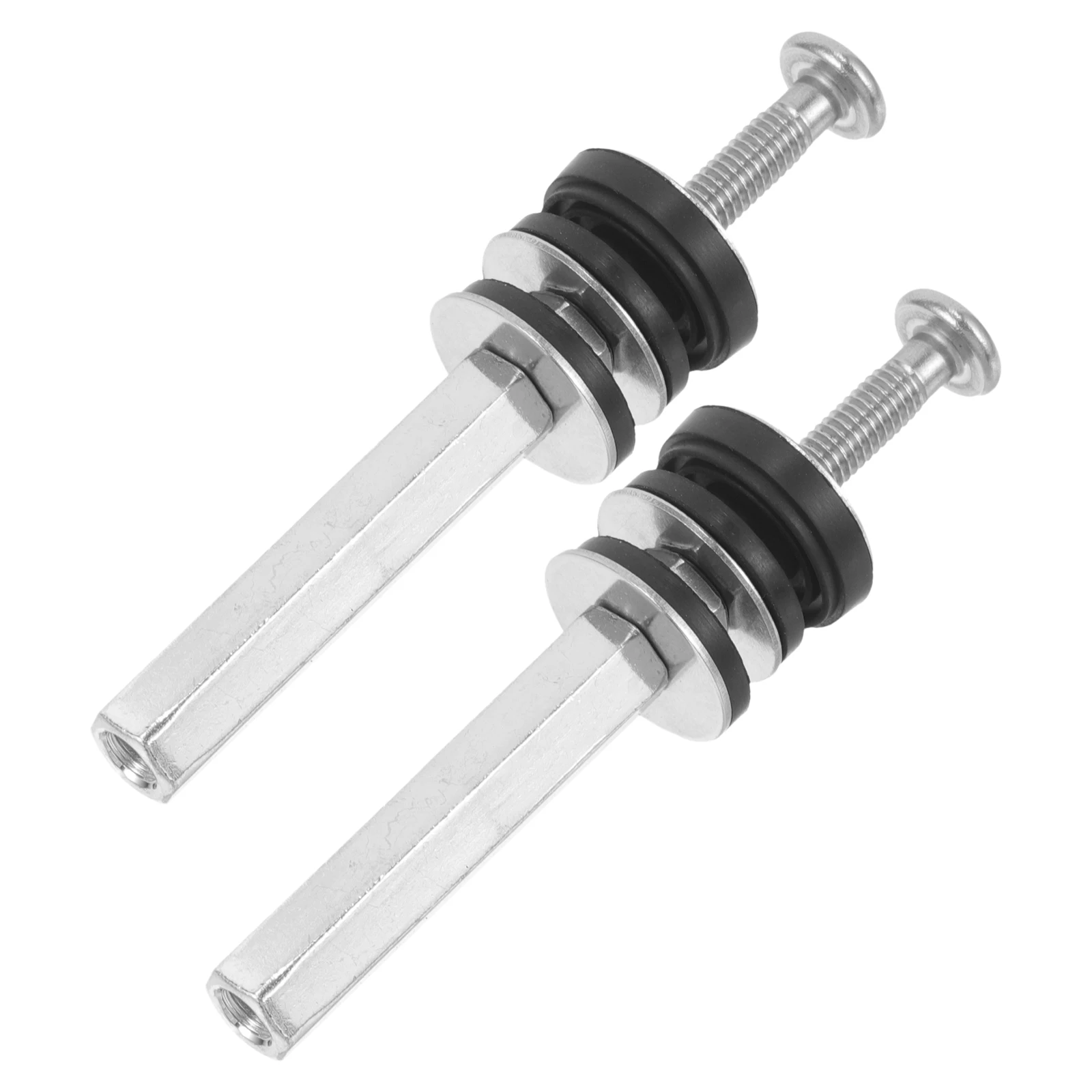 

Toilet Tank Bolts Replacement Kit Stainless Steel Gasket Washers Rubber Seal Screw Nut Assembly Universal Compatibility Leak