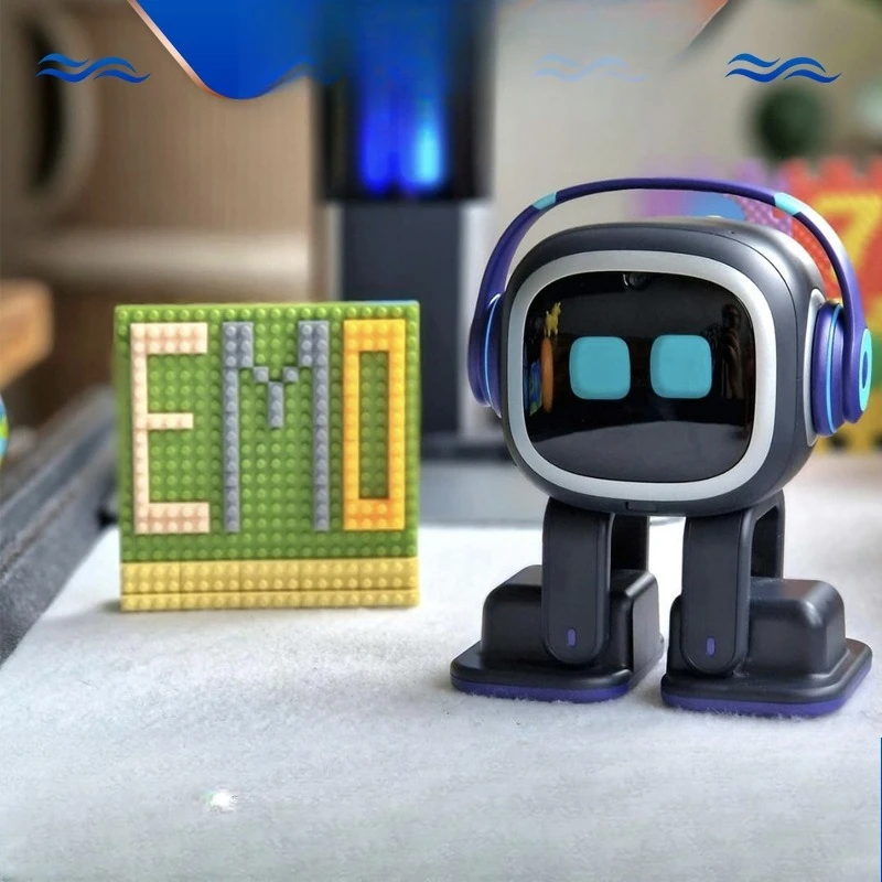 หุ่นยนต์โต้ตอบด้วยเสียงอัจฉริยะ แสดงอารมณ์ได้ เหมาะสำหรับเด็ก เป็นของเล่นสัตว์เลี้ยงอิเล็กทรอนิกส์แบบตั้งโต๊ะ