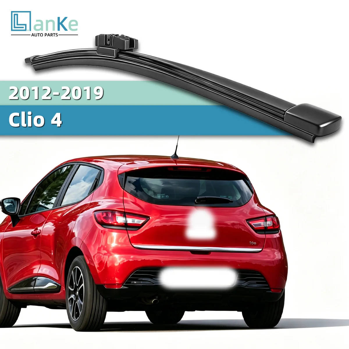 

Lanke Fit For Dacia Renault Clio 4 2012-2019 Replacement Rear Window Wiper Blade Rear Glass Smooth Wiping Rubber Wiper Blade