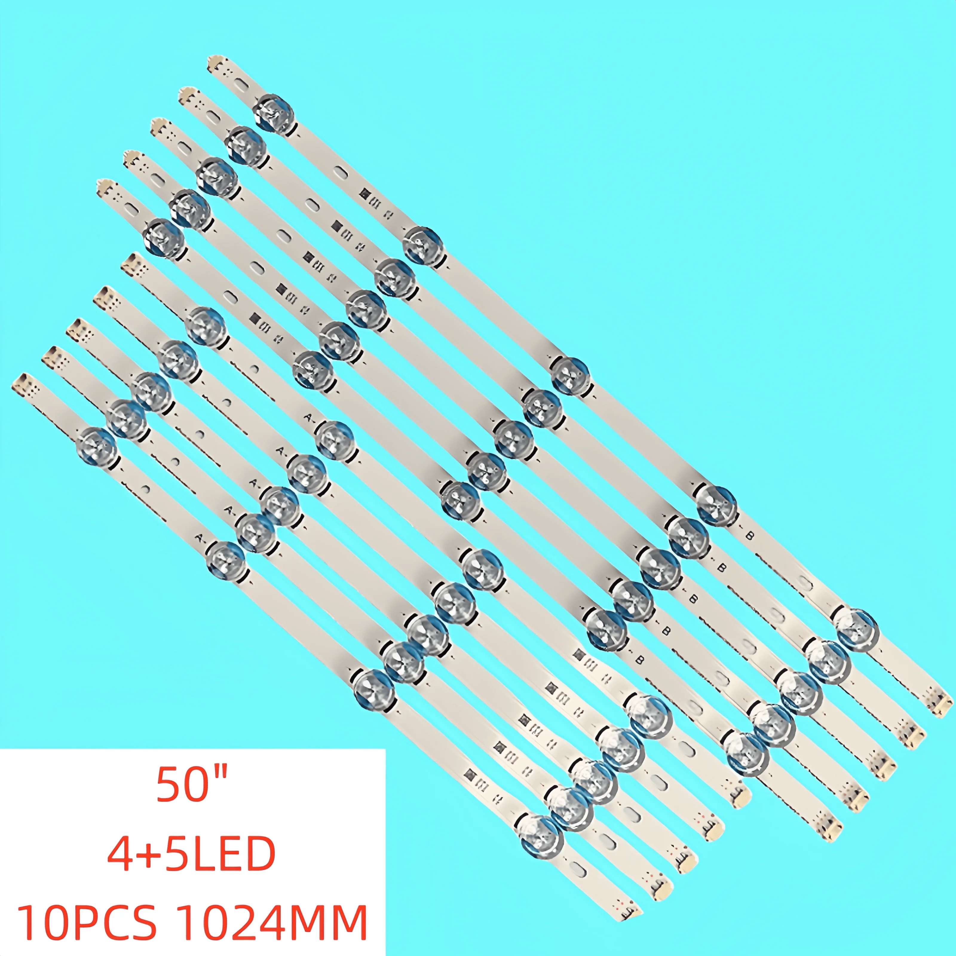 10 sztuk/zestaw nowe podświetlenie LED dla 50 \