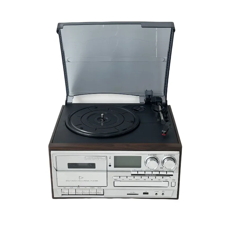 

Classic multifunctional retro vinyl player bluetooth speaker high fidelity