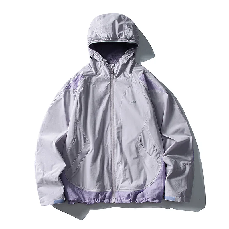 سترة Ultra - Light Cloud Velvet مقاومة للماء والرياح للتدريب الشتوي - للجنسين للتخييم والمشي لمسافات طويلة #4