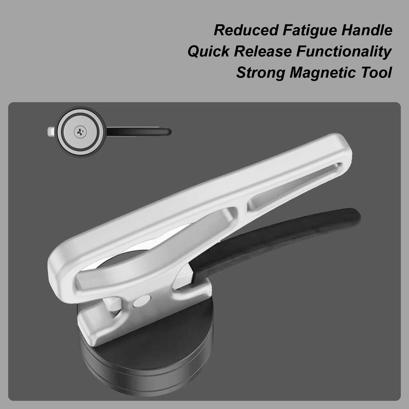 Magnet Lifter Tool Powerful Magnet Handle Heavy-Duty Multi-Use Gadgets Quick Release Portable Collector Manual Holder For Nails
