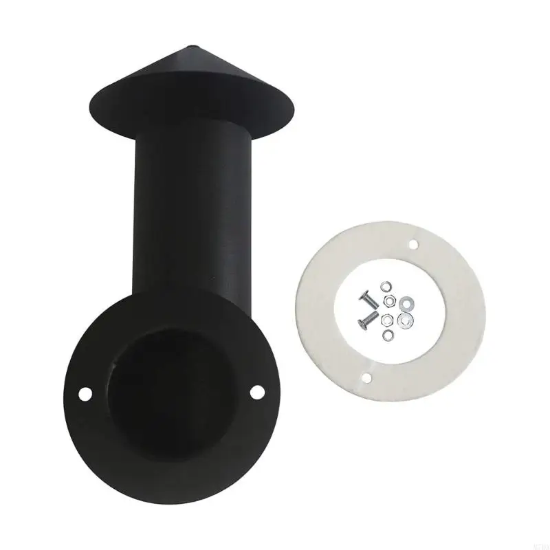 M7DA Edelstahlgrill Raucher Stapelschornstein Ersatz -Rauchrohr dauerhaft