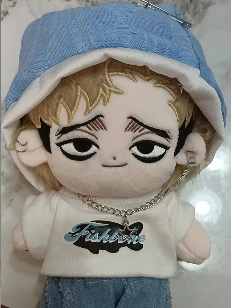 Koreanische Comics Gefüllte 20 cm Baumwollpuppe Killing Stalking Wu Shangyu Yi Fan Dress Up Plüschtier Erwachsene und Kinder sammeln Geschenke