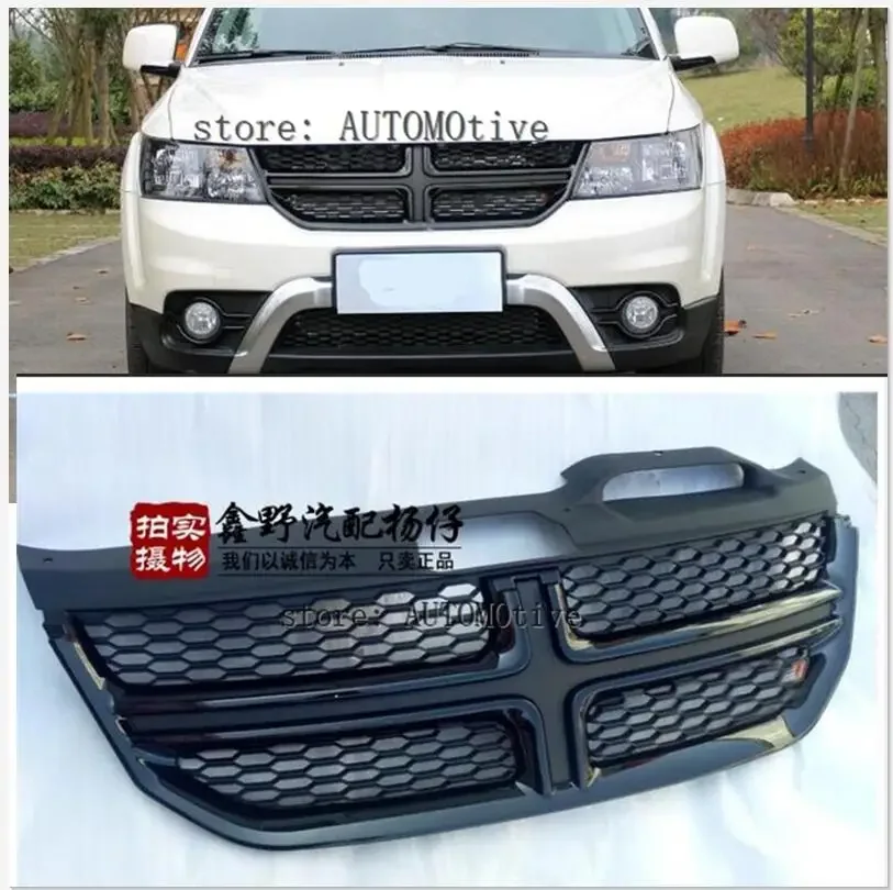 

2009-2017 for DODGE JOURNEY Freemont Front Grille Around Trim Racing Grills Trim Bumper Mesh Grille ,Front Car Grill Grills