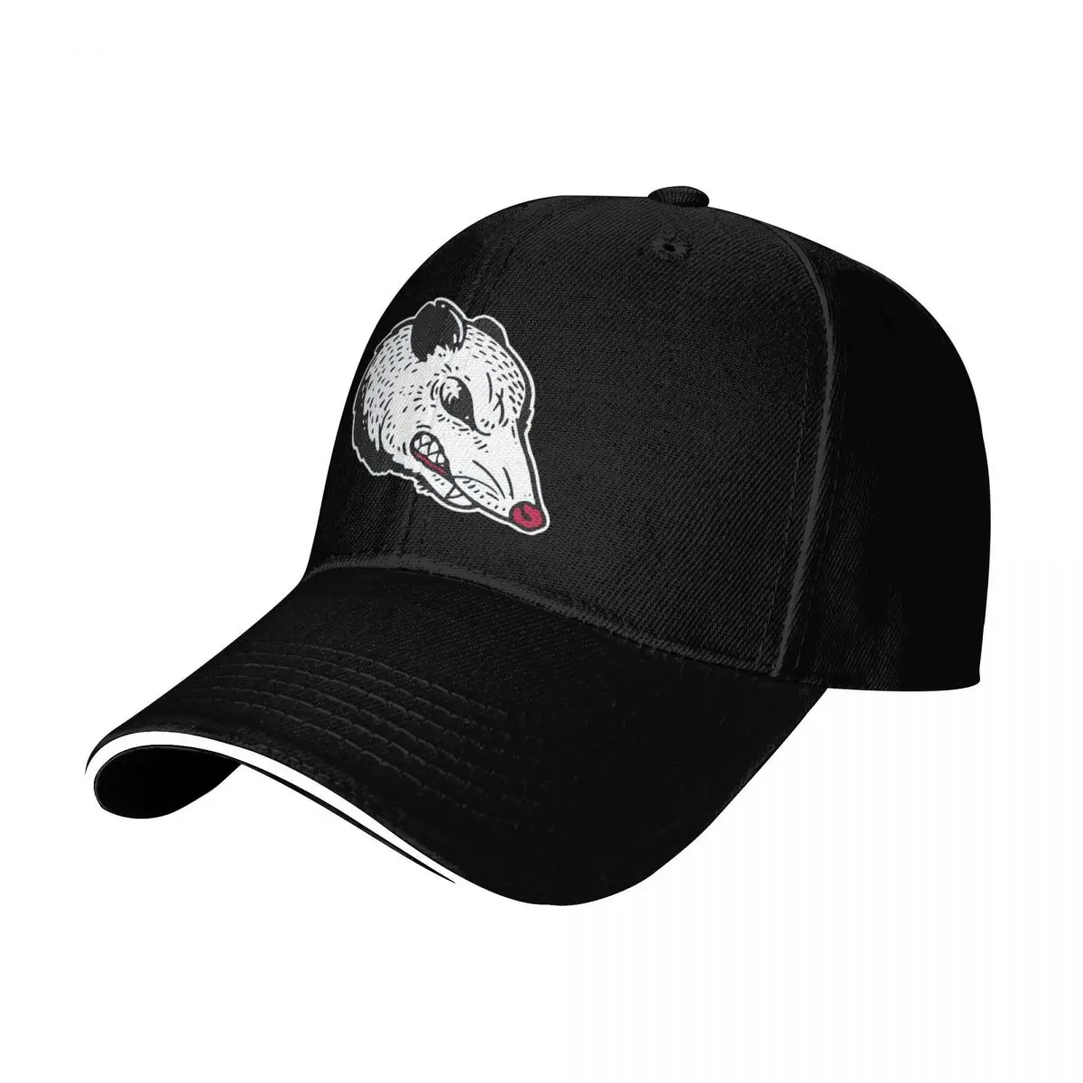 Angry Rat Baseball Cap Casual Daily Wear Quick Dry Performance Cotton Twill Breathable