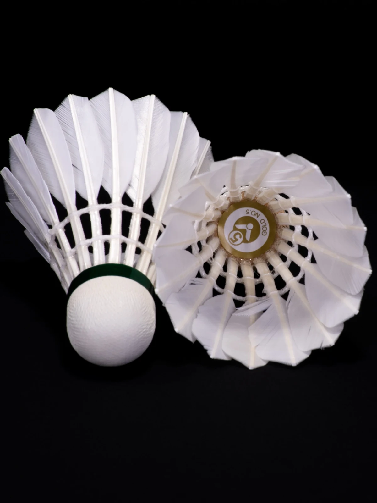 Victor Gold No. volante de bádminton pluma de pato corcho estable resistencia a alto impacto bádminton volador para fanático...