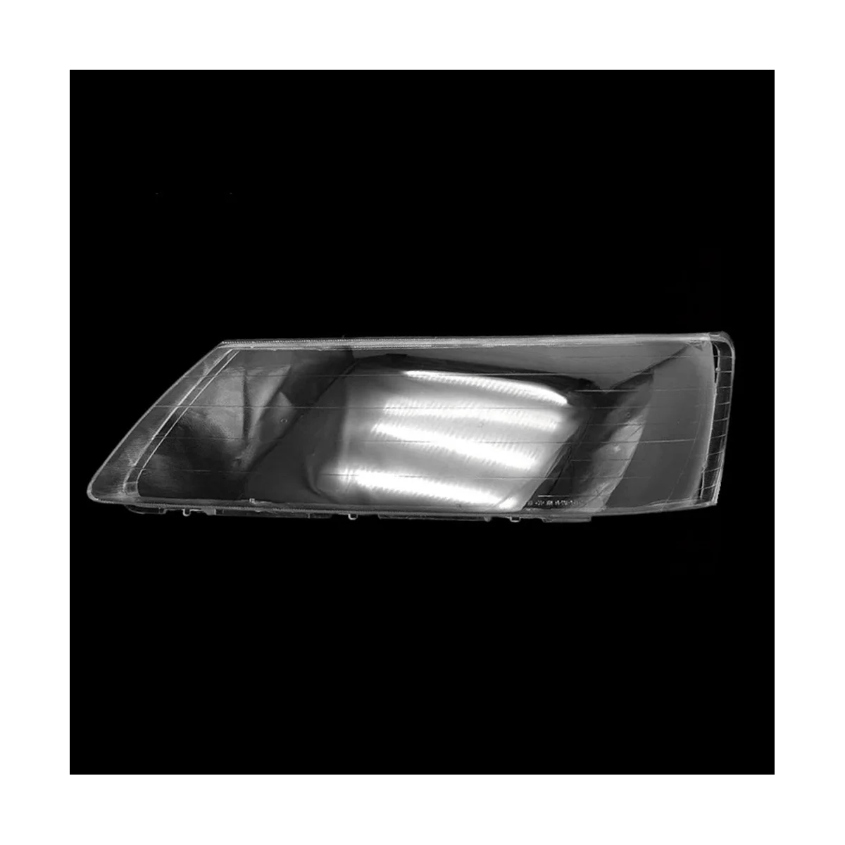 Carcasa de faro derecho, pantalla de lámpara, cubierta de lente transparente para Hyundai Sonata NF 2004, 2005, 2006, 2007