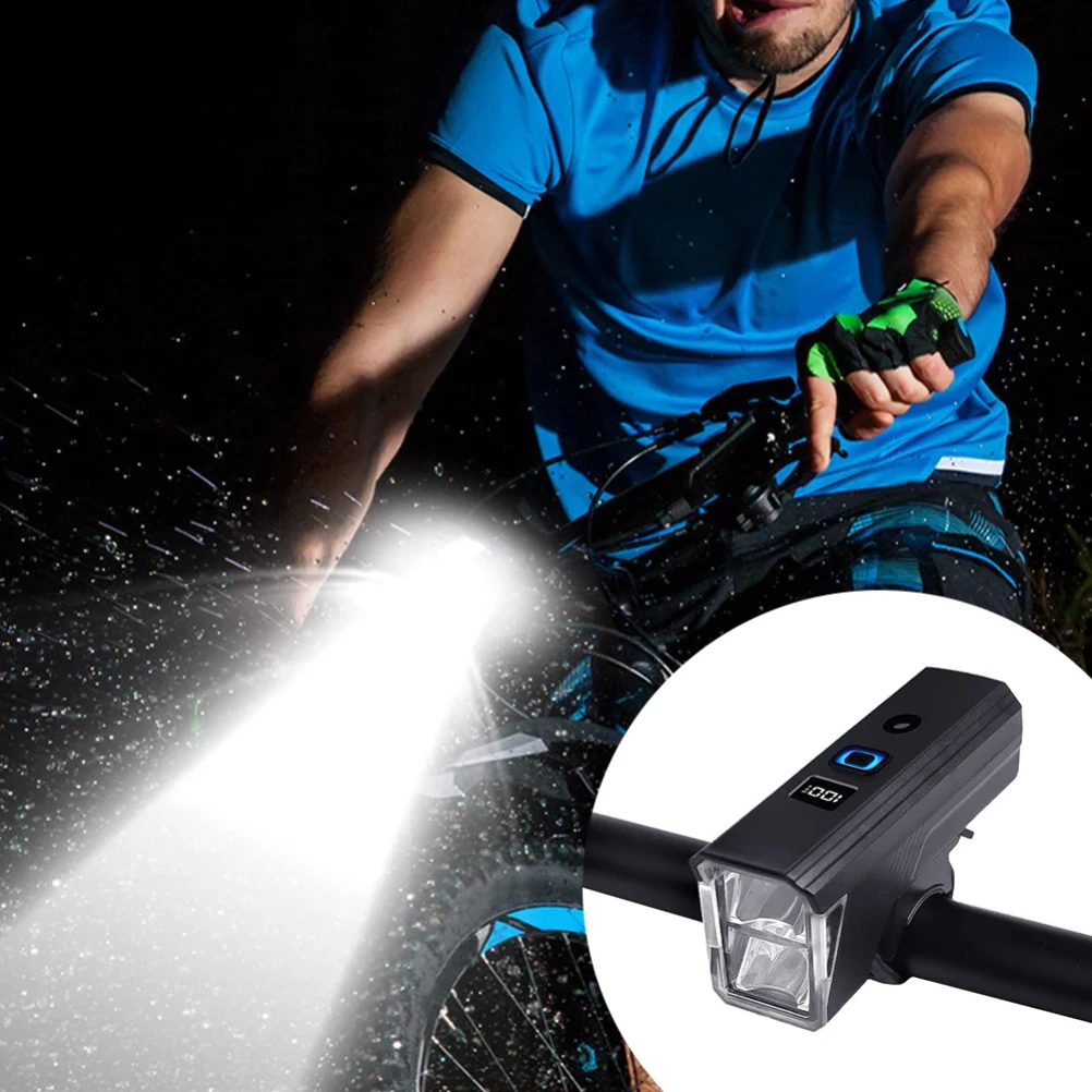 

Bicycle Front Light Bicycle Light Waterproof Bike Flashlight Rechargeable Bike Safety Lamp Automatic Sensor Cycling Accessories