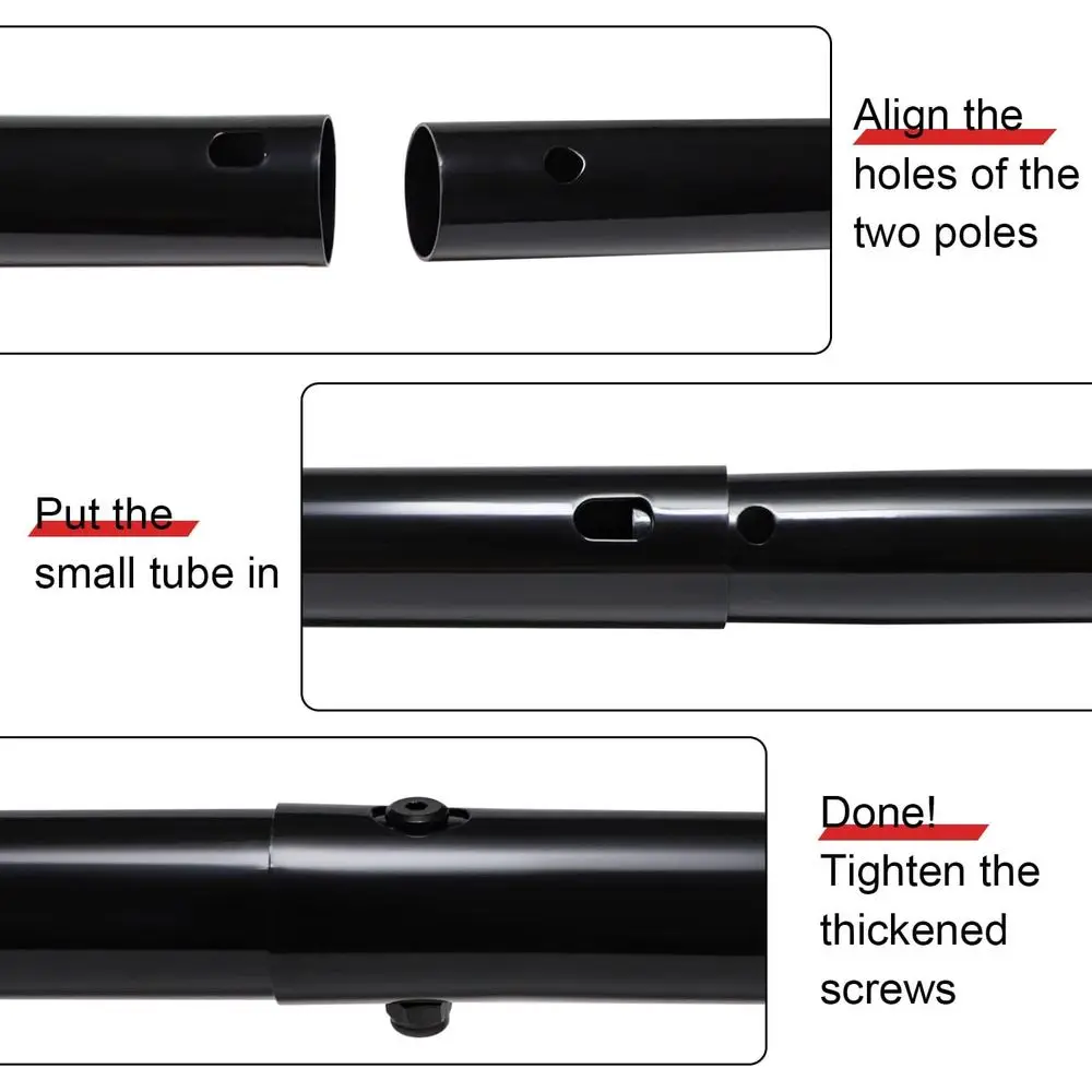 مجموعة كرات ربط محمولة مع كرة ربط متوهجة في الظلام، حبل وعمود، مجموعة عمود كرة ربط شديدة التحمل لمتعة العائلة، خارج #4