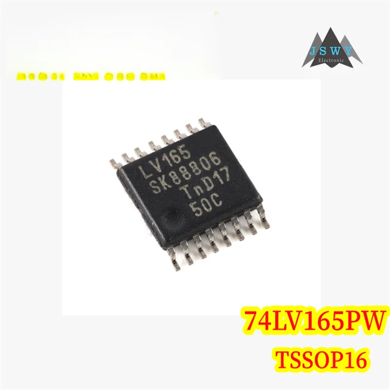 (10/100 PCS) 74LV165PW 74LV165 TSSOP16 100% Brand New 8-Bit Shift Register Chip In Stock Fast Shipping