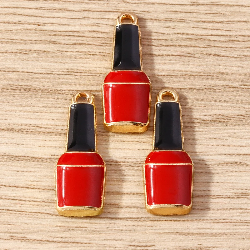 Tusember 10 Stück gemischte bunte Emaille-Band-Schleifen-Anhänger für Ohrringe, Armbänder, Halsketten, DIY-Schmuckherstellung, handgefertigtes Kunsthandwerk – Detail 14