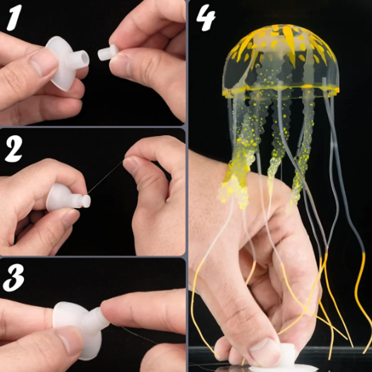 3 decorazioni luminose per acq - Aquarium Fish Discus recensione e prezzo
