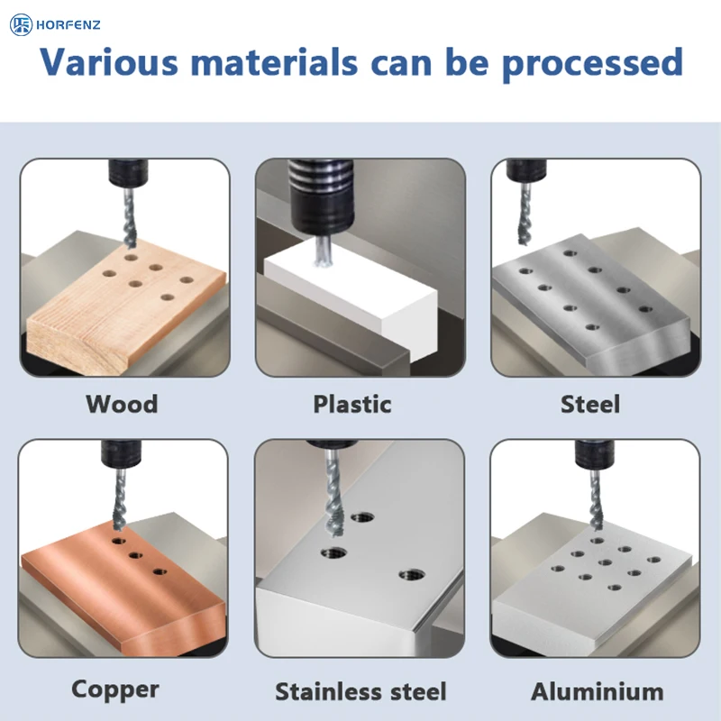 M3 M10 Customized Electric Threading and Tapping Machine Automatic Servo Motor Vertical Tapping Machine with PLC 220V Voltage