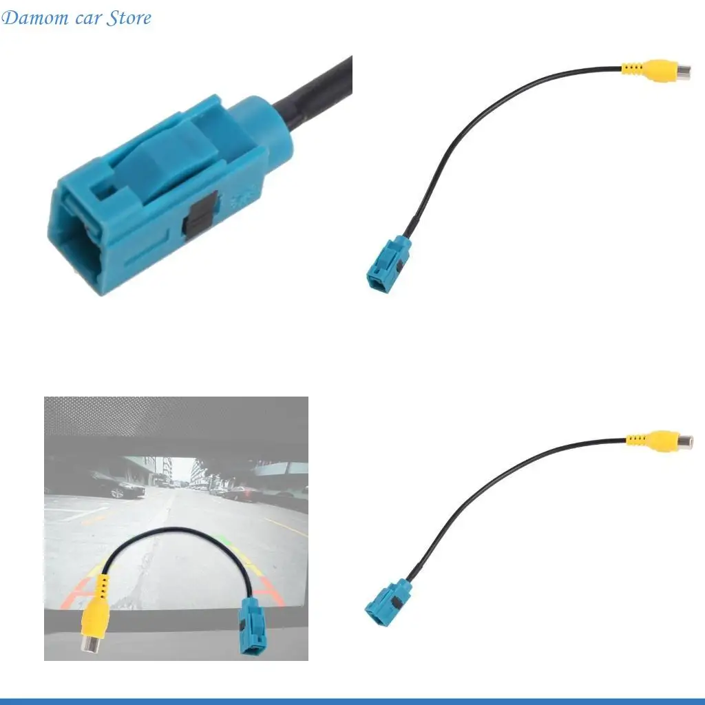 

A2UC 8'' Fakra Z Male to RCA Male Pigtail Cable for Car DVD GPS Antenna Extension Cable Car Electronics Cable