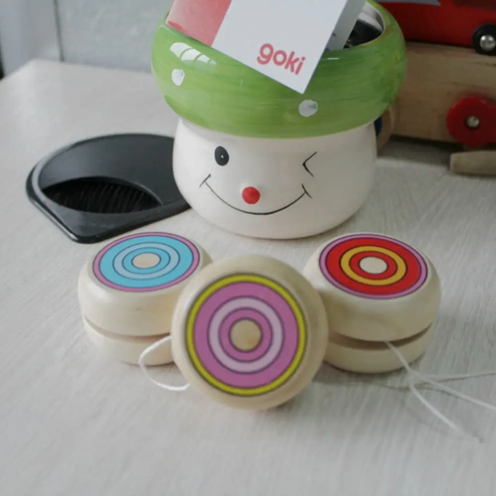 Creative 2A Yoyo High Quality Cartoon Intellectual Development Live Sleep Yoyo Beginner Durable Developmental Toys