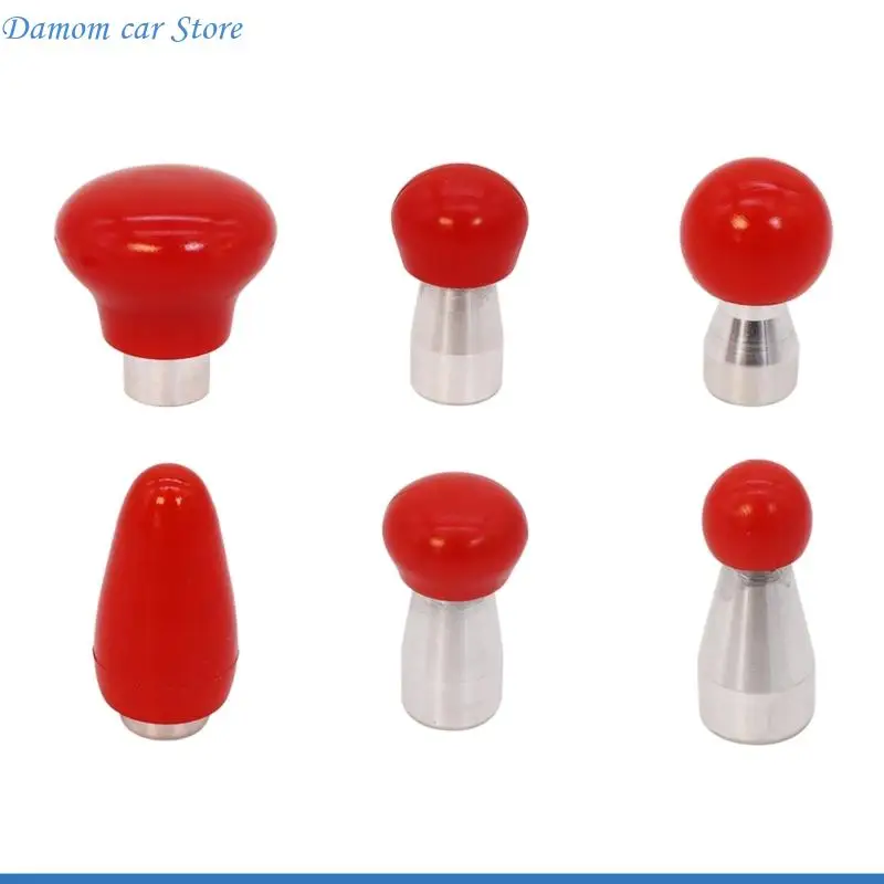

A2UC Dents Repair Knocking Down Pen Replacement Head Paint Pit Removal Leveling Hammer Heads Repair Tool Dents Removal