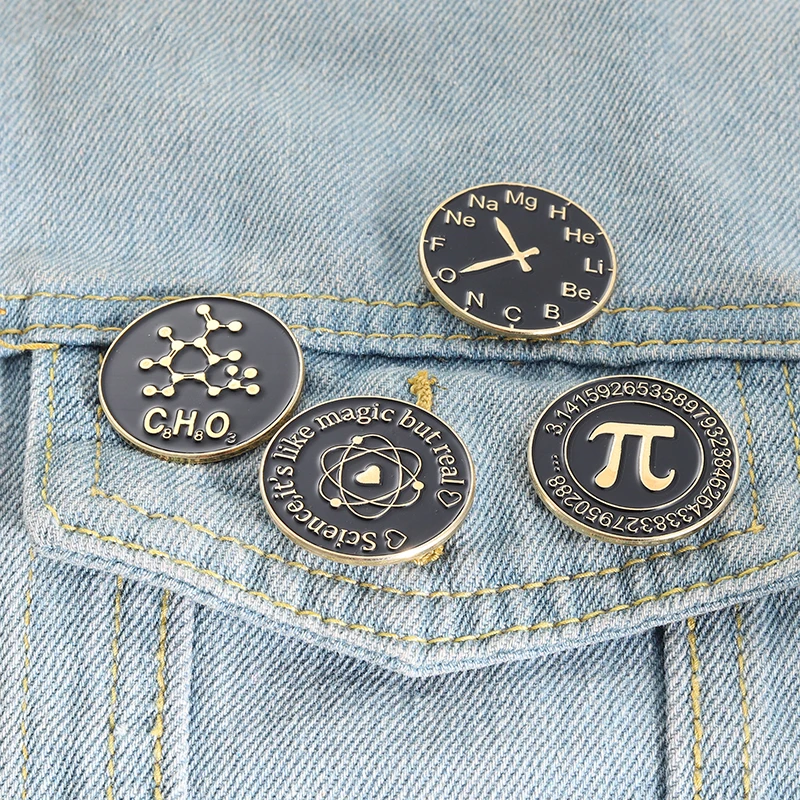 Science Buddies - Science Is Real Magic Enamel Pins