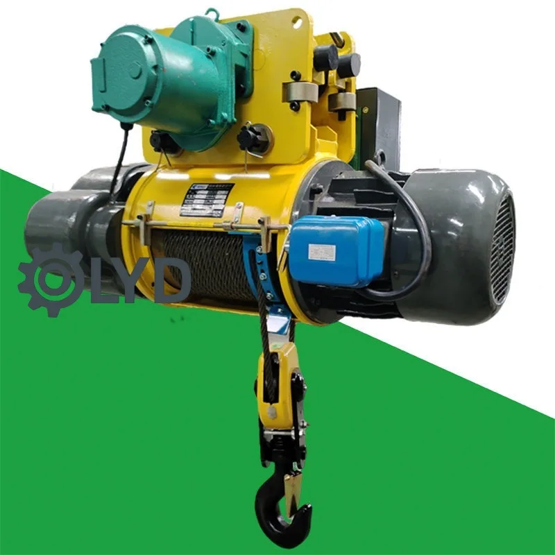 CDK1 1/2/3/5T Wire Rope Electric Hoist 380v Crane Hoist Handling Warehousing Transportation Equipment Lifters Crane view 2