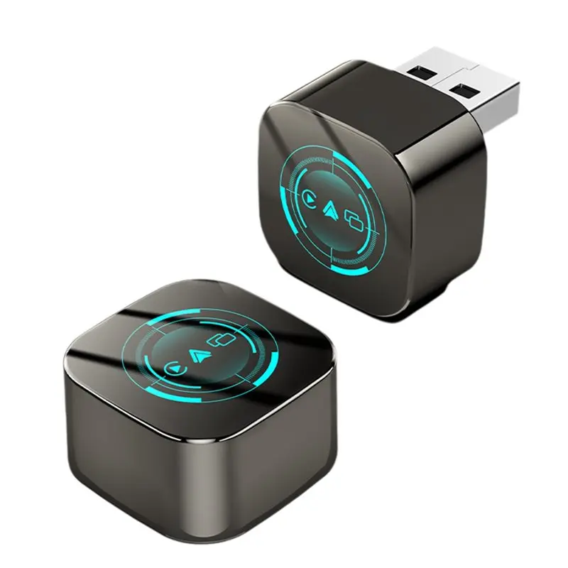 PHILE-3In1 Carplay inalámbrico Android Auto Carplay Smart AI Box USB Dongle Plug Play Carplay con cable a inalámbrico