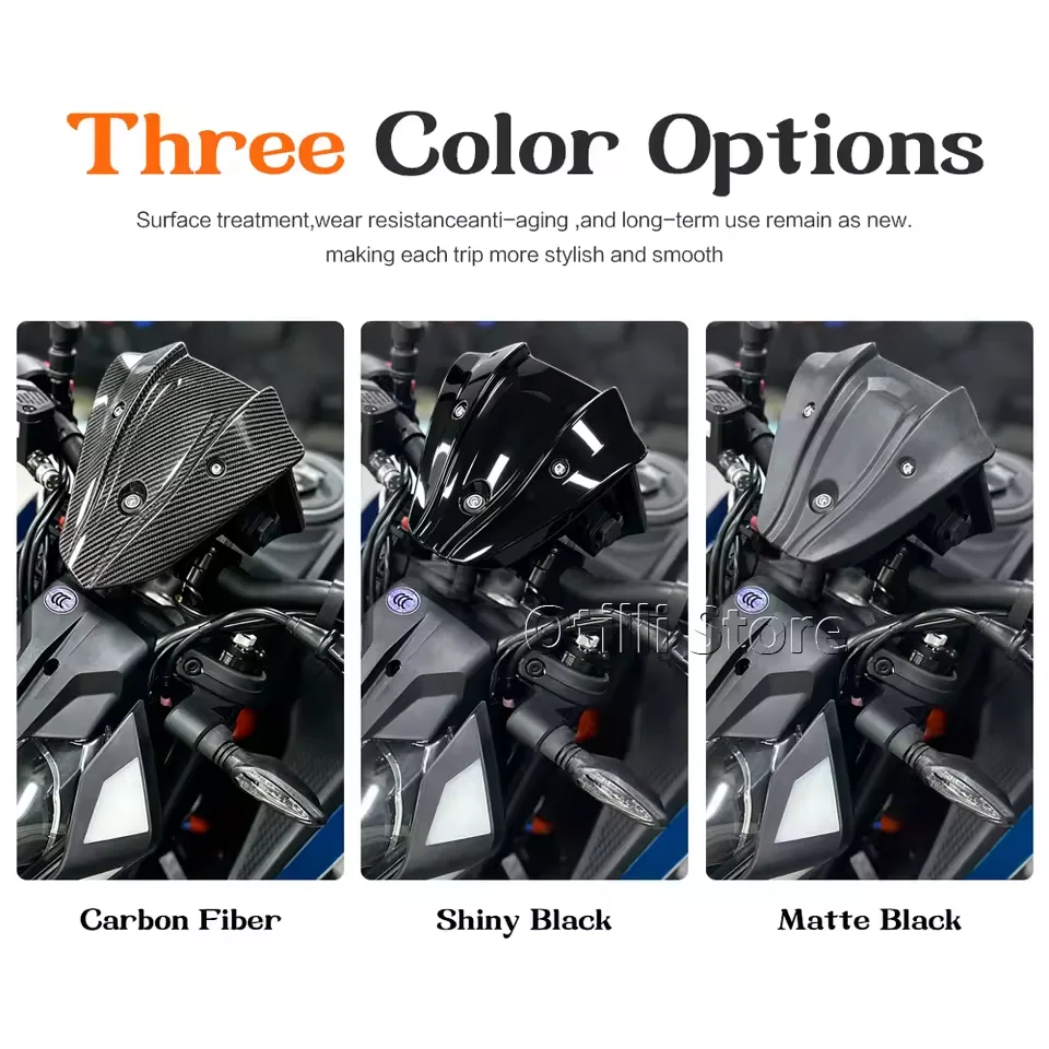 

Fit For Duke 390 DUKE390 For 1290 SuperDuke Mini Windshield Windscreen Front Fly Screen Deflector Fairing Motorcycle Accessories
