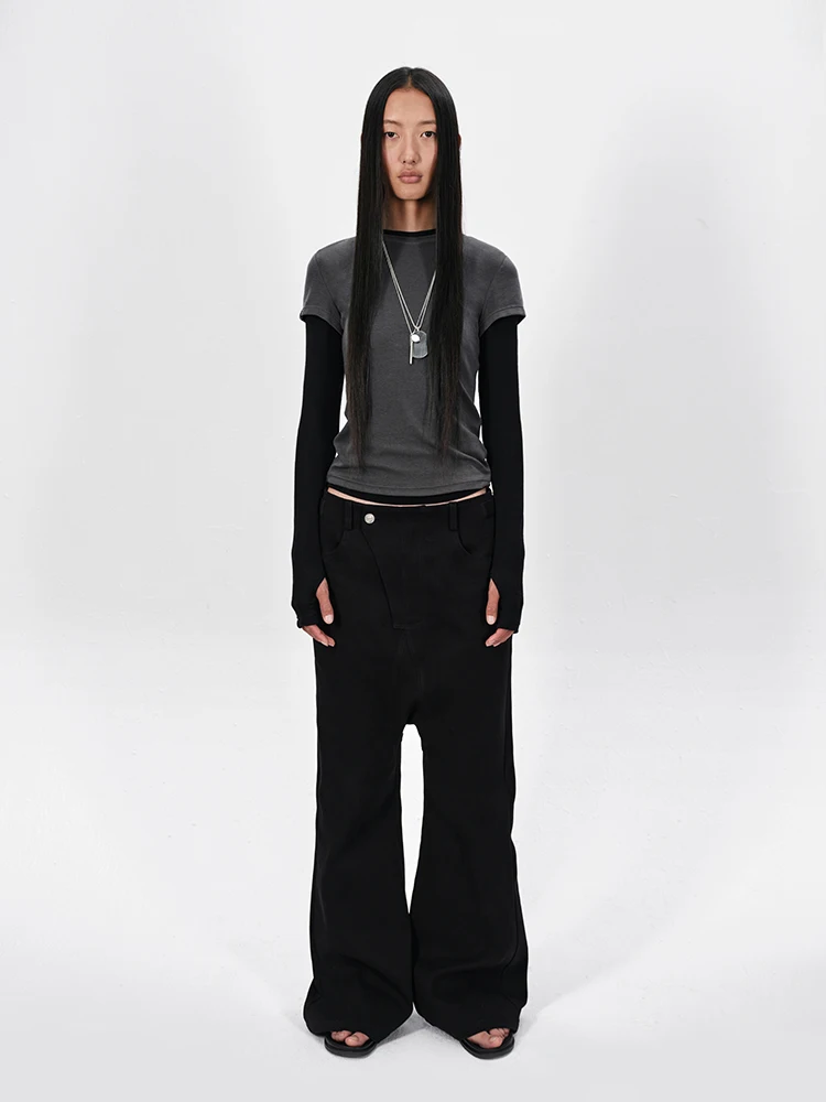 

Rarely Alike Basic Fit Wool Silk Knitted Top Bla White Deep ey Commute Sle round Ne Long Sve Regular Fit Knitwear