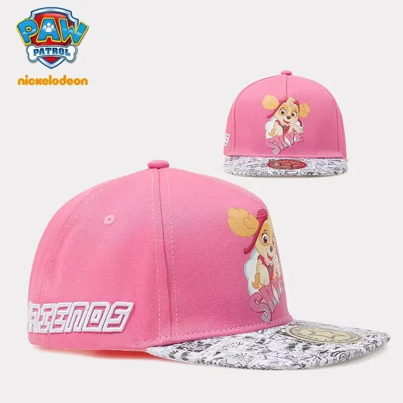 2024 New Arrival 1PC Original Paw Patrol Spring Summer Hat Skye Hip Hop Hats Adjustable Baseball Cap For Age 3-8Y High Quality