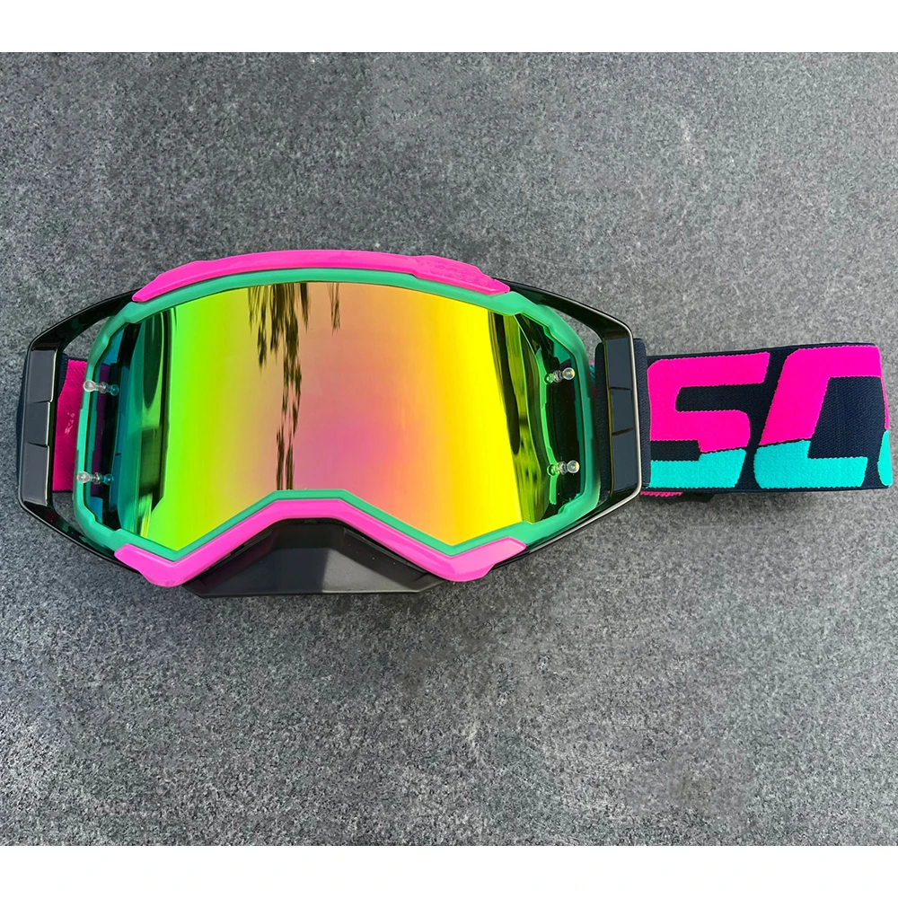 Motocross Goggles Motorcycle Glasses Goggles Helmet MX Moto Dirt Bike ATV Ski Outdoor Sports Glass Scooter Googles Mask Cycling