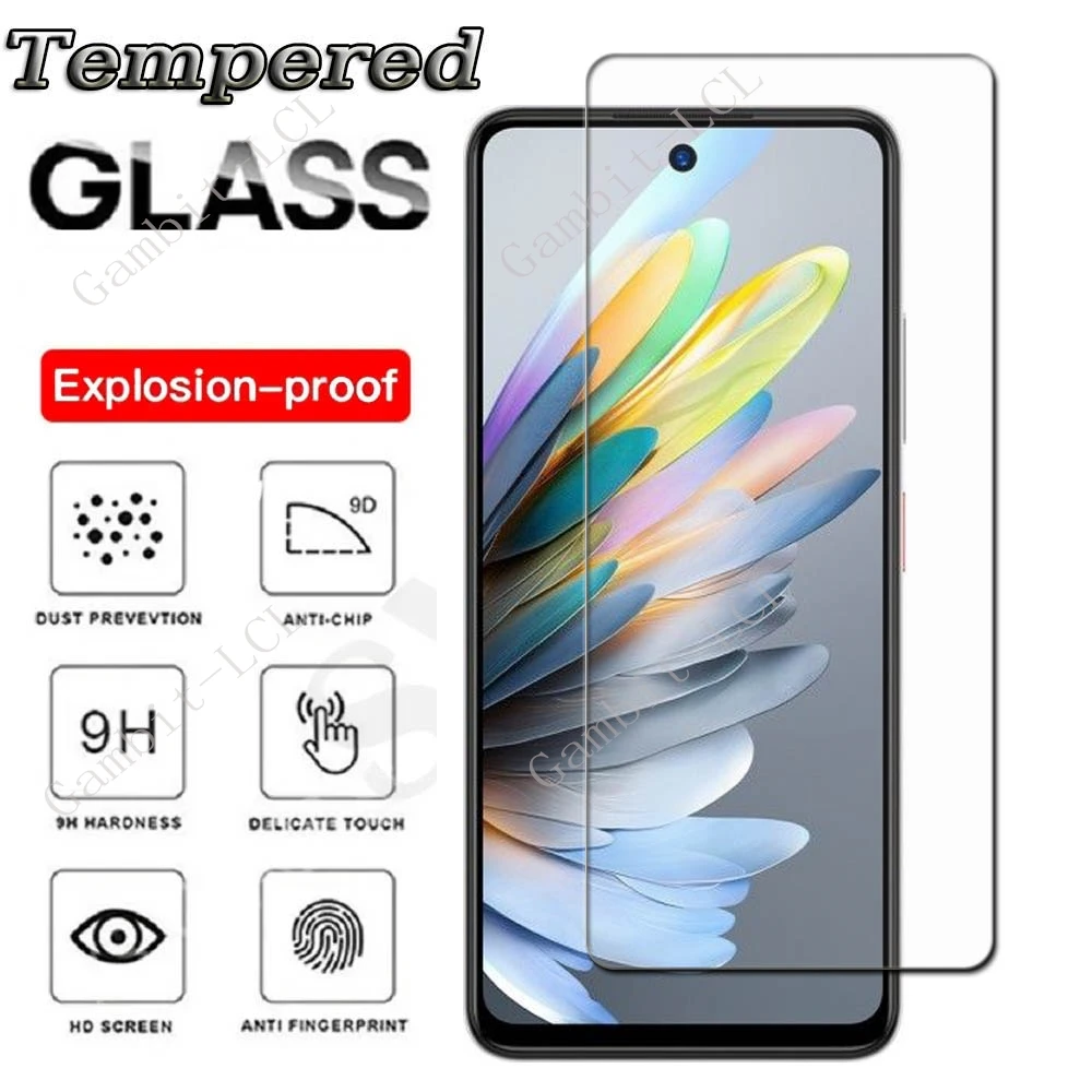 Tempered Glass For ZTE Blade V60 Smart V70 V50 Design 4G 5G Vita V40 Pro V40Pro V41 V30 Vita V10  Screen Protector Cover Film