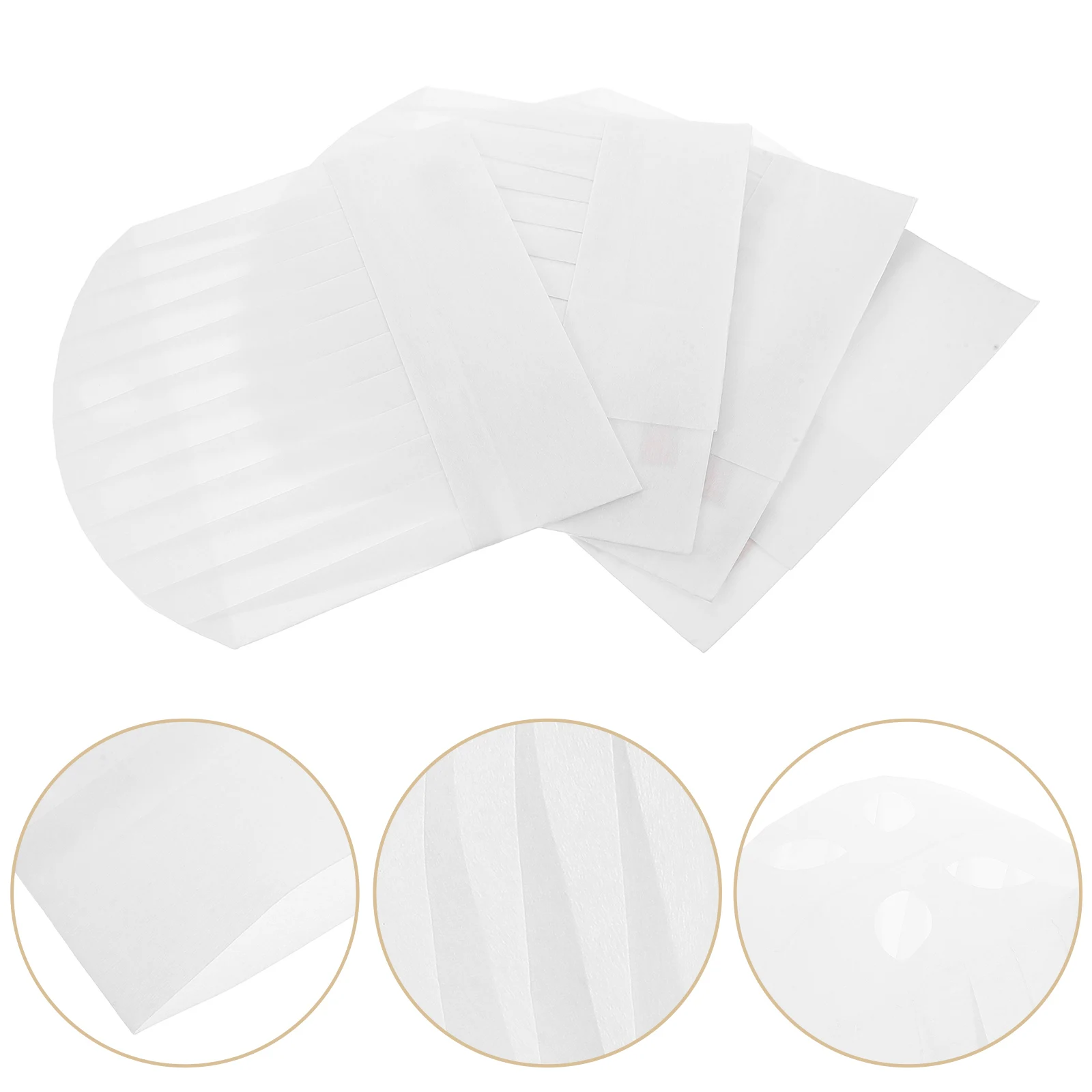 

20 Pcs Non-woven Chef Tall White Baker Cooking Hat Food Service Hair Nets Disposable Chef Costume Hat Lightweight Adjustable