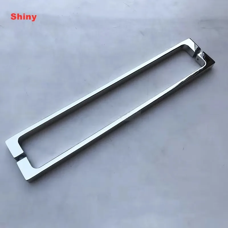 Ultra Narrow Precision Cast 304 Stainless Steel Handle, Bathroom Glass Fitting