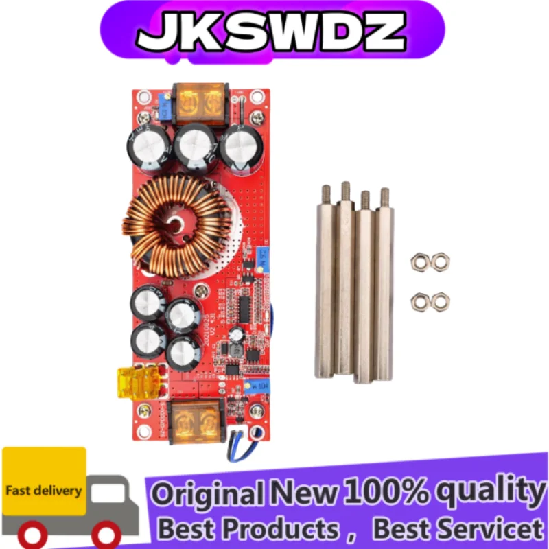 1800W 40A DC-DC Boost Converter Step Up Netzteil Modul 10-60V zu 12-90V Einstellbare Spannung ChargerJSWDZ