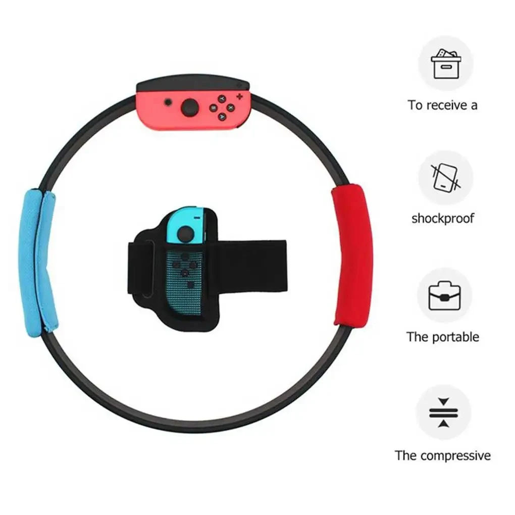 Joy Ring Fit Adventure For Nintend Switch Game Adjustable Elastic Leg Strap Sport Somatosensory Fitness Game Yoga for Adult