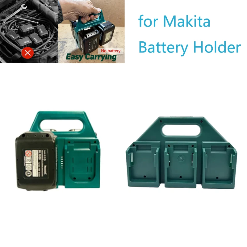 

Держатель батареи с 4/6 слотами для портативного футляра Makita 18 В и 14,4 В — компактный органайзер для удобного хранения и транспортировки BL1830
